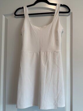 Abercrombie & Fitch White Athletic Tank Dress | Size Small